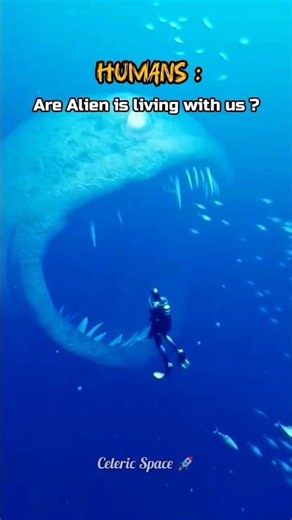 Aliens Are Already Living On Earth👽🌊#DeepSea #shorts #Aliens #SeaMonsters