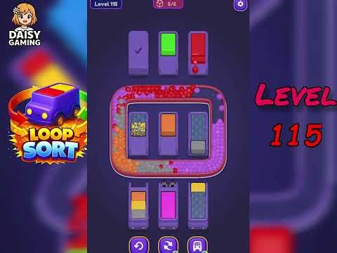 Loop Sort Level 115 Walkthrough