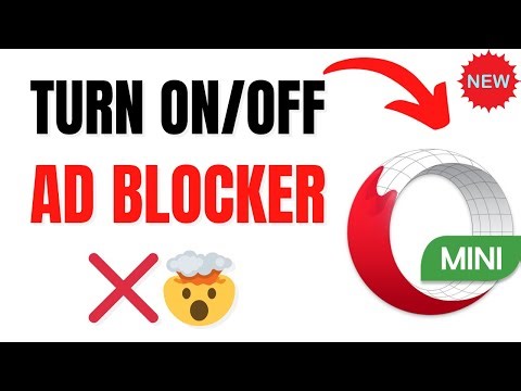 How to Turn On & Off Ad Blocker on Opera Mini Browser