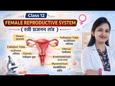 Female Reproductive System | Explained by Tashu Mam | Tashu’s MedPrep Mentor