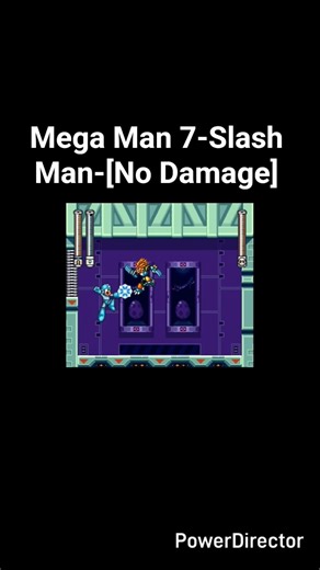 Mega Man 7-Slash Man-[No Damage] #megaman #retrogaming #nodamage
