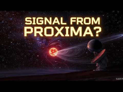 A Strange Signal From Proxima Centauri