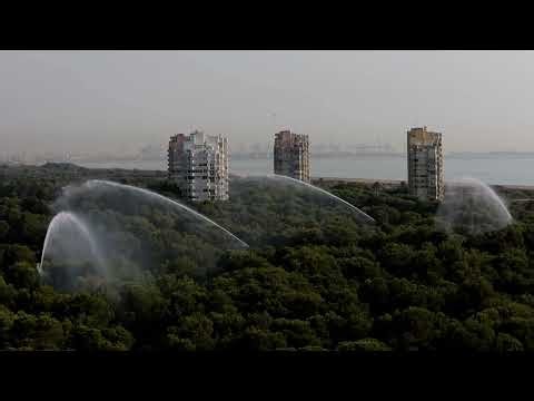 Valencia activates water cannon to cool forests