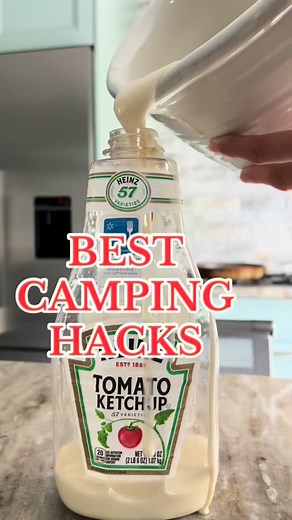 Best camping hacks! #camping #campinghack #rvliving | Ollie Hacks