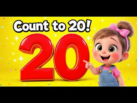 Count to 20 with Fun Surprise Animations 🎉 Learn Numbers 1–20 for Kids Preschool Counting Video