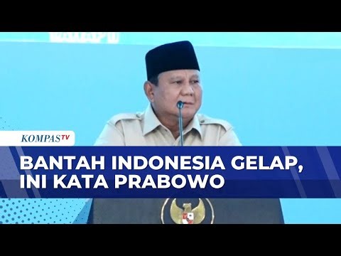 Singgung soal Indonesia Gelap, Prabowo: Kabur Saja ke Yaman | KOMPAS PETANG