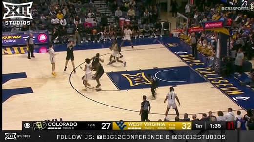 Got the job done ✔️ Colorado vs. West Virginia Highlights ⬇ #Big12MBB | WVU Men's Basketball | Big 12 Conference