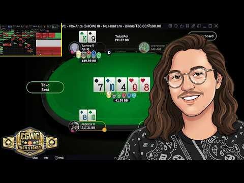 Owen Messere (PR0DIGY) Faces a 350% JAM on River; Fold Two Pair??!!