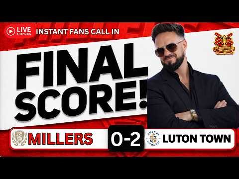 🔥 ROTHERHAM vs LUTON – LIVE FAN REACTION SHOW! 🔴⚽