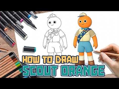 HOW TO DRAW *NEW* PEAK SCOUT SKIN from FORTNITE - STEP BY STEP DRAWING TUTORIAL