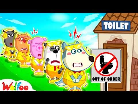 Wolfoo Needs To Use The Potty? 🚽 Rich vs Broke Toilet | Cartoon for Kids | Wolfoo Channel