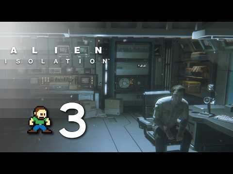 Alien Isolation - PS5 - Gameplay Walkthrough Part 3 - (FULL GAME - No Commentary)