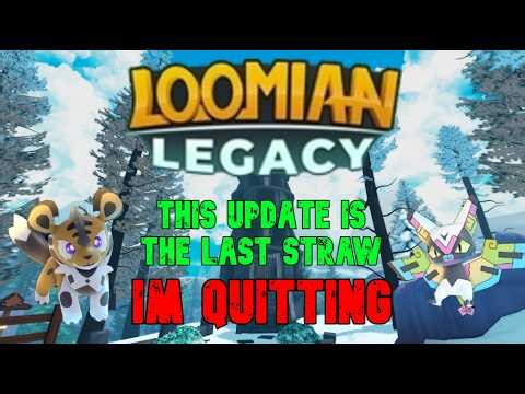 Loomian Legacy LACKS PASSION, THE LAST STRAW!!! #SaveLoomianLegacy