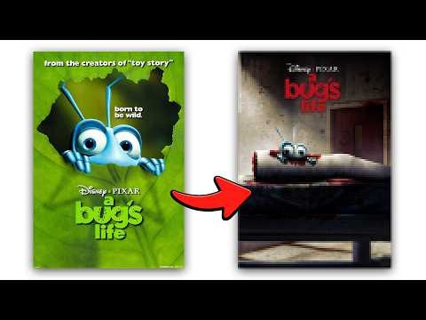 I Turned Pixar Movie Posters Horror