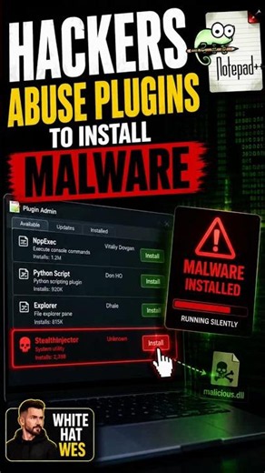 Hackers Hide Malware Inside Notepad++ Plugins #tech #news #technews #technology