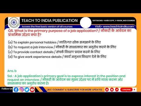 ITI Employability Skills 2 Year | MCQ Module-1