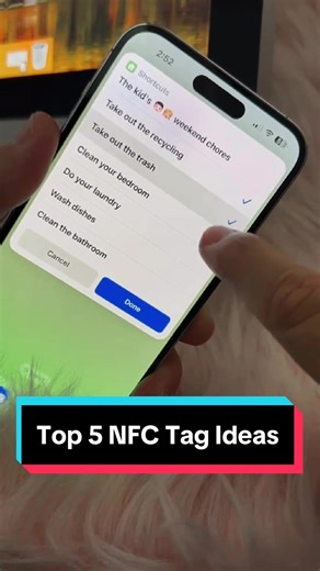 Here are Top 5 NFC tag ideas to make life easy! #nfctagidea #nfchack
