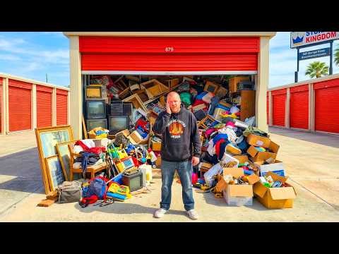 I Risked EVERYTHING Buying This Hoarder-Level Storage Unit!