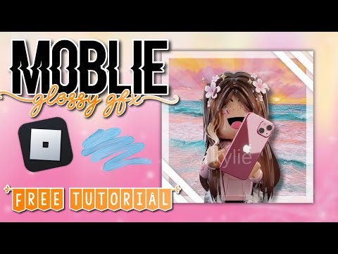 FREE Glossy Roblox GFX Tutorial On MOBILE! ✨