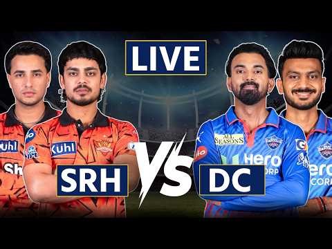 IPL 2026 LIVE: Sunrisers Hyderabad vs Delhi Capitals | Who Will Win Tonight?