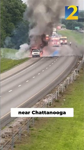 Fireworks explode in trailer after fire on Tennessee highway