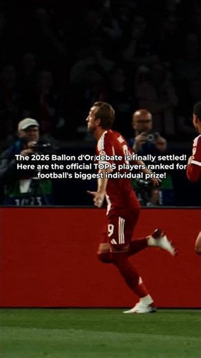Ballon d'Or 2026 TOP 5 Ranked! 🏆 (Who takes it?) #halland #mbappe #messi #yamal #kane #youtubeshorts