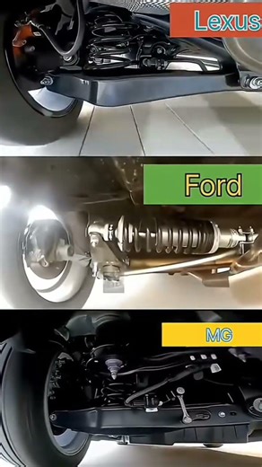 Lexus vs Ford vs M.G Suspension Test🔥 #viral #trending #shorts #automobile #usa