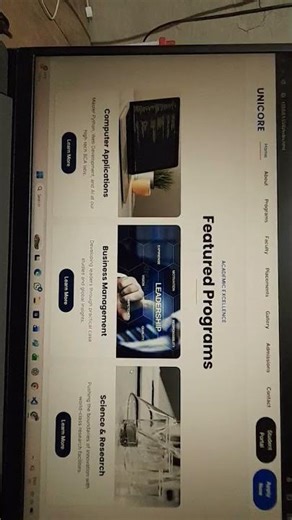 Build a Premium University Admission Website Using HTML, CSS & JavaScript 🔥 | Responsive Project