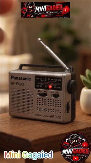The Best Pocket Radio in 2026? 📻 Panasonic RF-P50D ASMR Test & Review #shorts