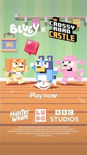 Coco and Indy are ready to play! Available now on Apple Arcade 🎈