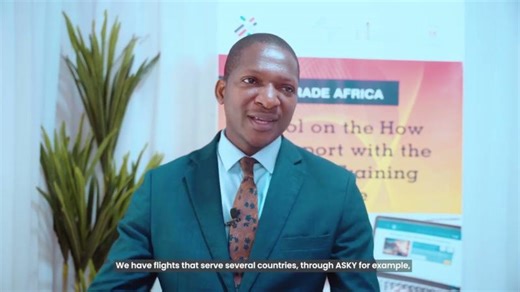 Loic Akakpo, Groupe OMOA, highlights the impact of the AATB-AfCFTA training workshop in Togo | International Islamic Trade Finance Corporation (ITFC)