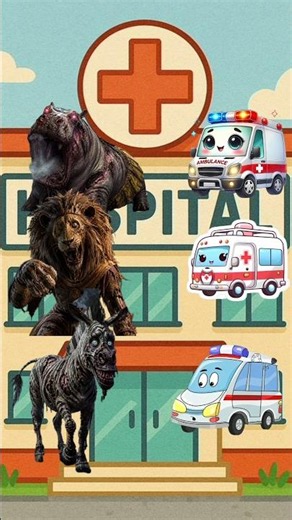 🧟 Survive the zombie apocalypse! lion, Zebra ,