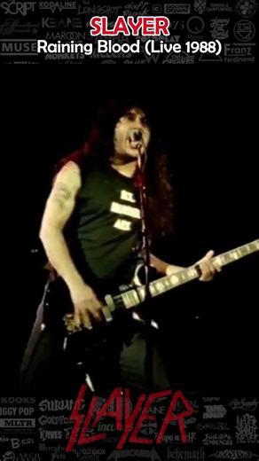 SLAYER - Raining Blood (Live 1988) #slayer #thrashmetal #metal #viral