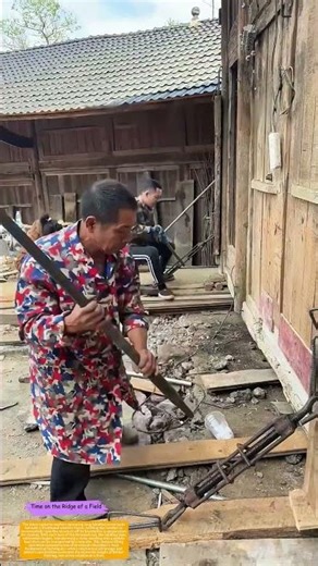 Jacking the Timbers: How Screw Jacks Lift a Wooden House for Relocation