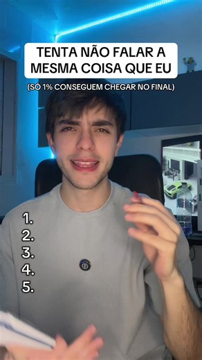 Desafio: Tenta Não Falar a Mesma Coisa Que Eu! (Só 1% Consegue)