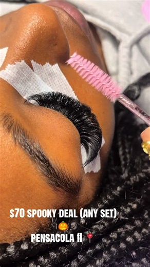 Pensacola Lash Deal: $70 Any Set for Spooky Season! 👻🎃