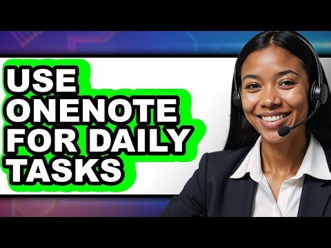 How to Use Onenote for Daily Tasks (easy Method)