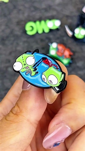 Gir is Taking Over! 👽 Which Invader Zim Pin Are You?