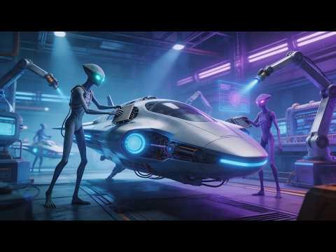 How Aliens Build Advanced Spaceships | AI Simulation