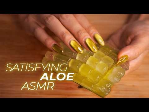 ASMR The Most Satisfying Aloe Triggers for Sleep(No Talking)