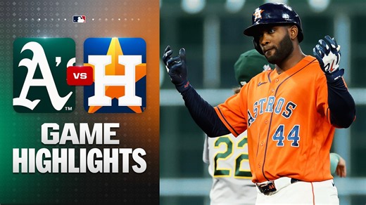 Athletics vs. Astros Highlights (8/21/26) | MLB Highlights