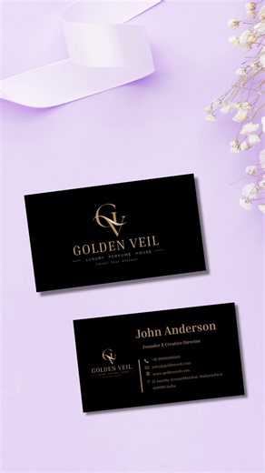 How to Create a Professional Business Card on Mobile | Canva Tutorial#canva #business