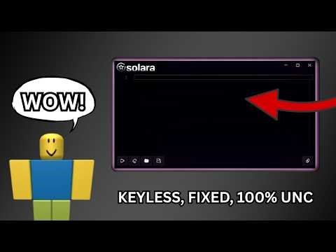 KEYLESS WORKING Roblox Executor Solara - How To Exploit On Roblox in 2026