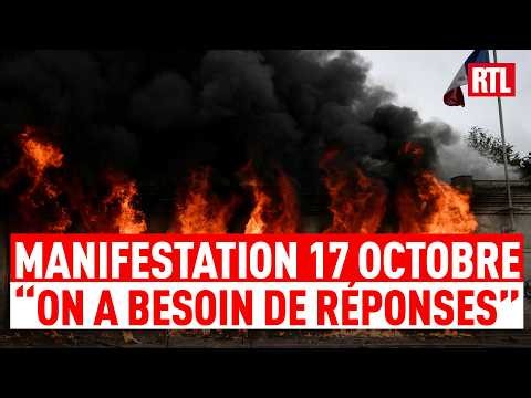 Lendemain du 17 octobre : "On attend des réponses".
