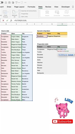 👑🤯Master Excel Data Validation Restrict Data Entry Like a Pro 🧑‍💻🤩Excel#DataValidation #DropDownList