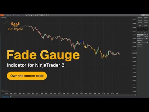 How to Use Fade Gauge Indicator (Spanish) | NinjaTrader 8 | Rize Capital