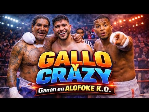 Gallo The Producer y Crazy Desing ganadores en Alofoke KO 