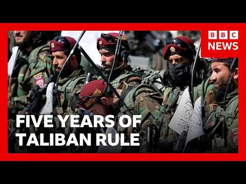Five years on from the Taliban's takeover of Afghanistan | BBC News
