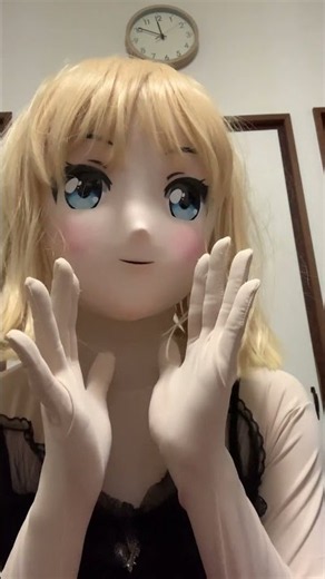 Black dress kigurumi cosplay