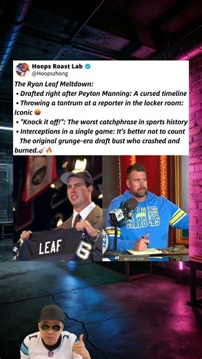 Why Ryan Leaf Is The Biggest NFL Draft Bust Ever 📉#nfl #nflopa